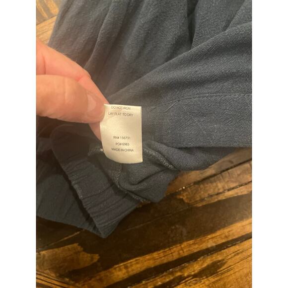 Grade & Gather Linen Blend Jogger Pant Women Small Lightweight Summer Beach Trip - Picture 11 of 12